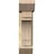 Ekena Millwork Merced Slat Rough Sawn Bracket w/ Offset Brace, Douglas Fir, 6"W x 18"D x 22"H BKT0604X18X22MRC06RDF - alternate 4